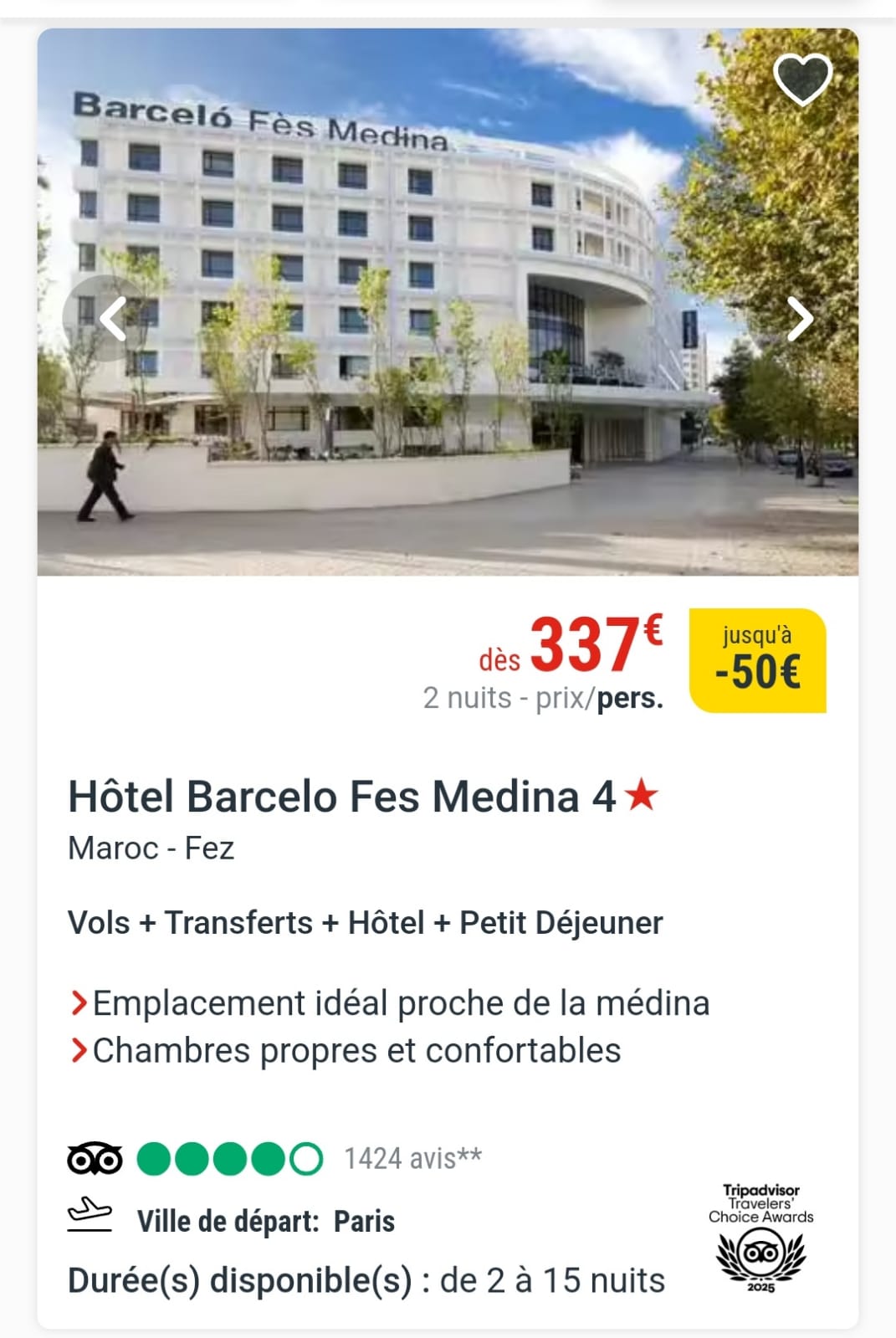 hotel barcelo fez